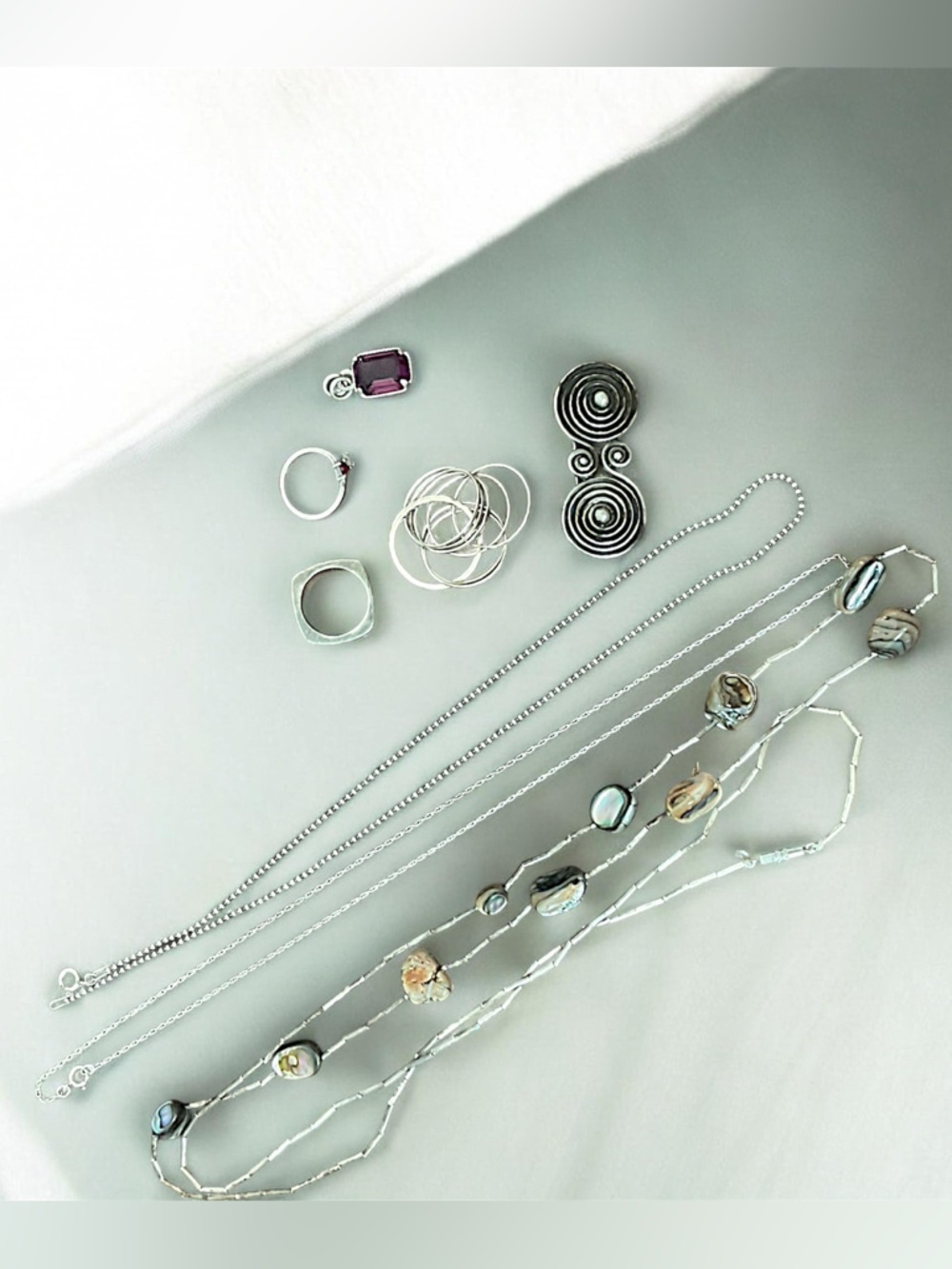 925 Sterling Silver Lot 56 Grams Wear Scrap Resell